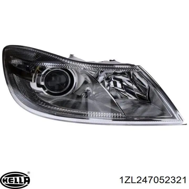 Фара права ZSD111509R Signeda