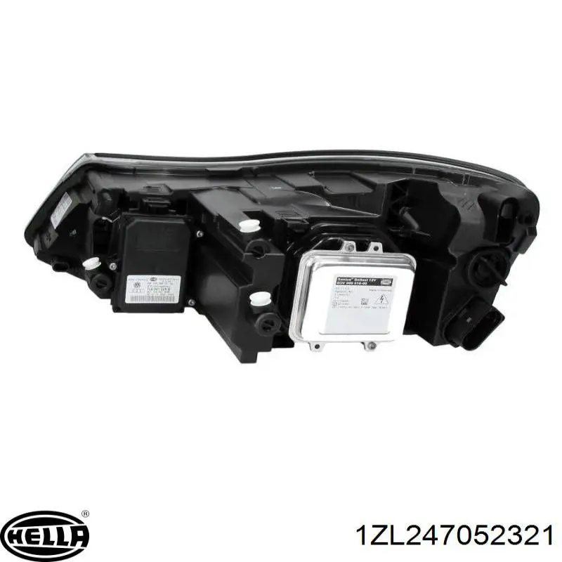 Купити 1ZL247052321 HELLA Права блок фара