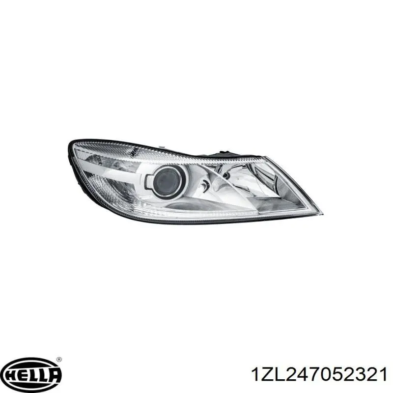 Фара права 1ZL247052321 HELLA