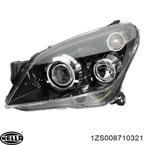 Фара права 1ZS008710321 HELLA