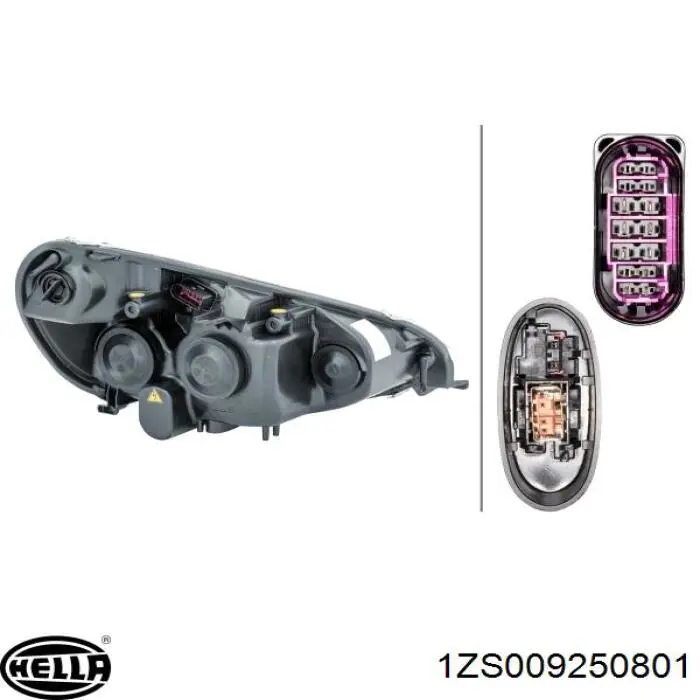 Фара правая Signeda ZFD111004R ціна, від 380.38 USD