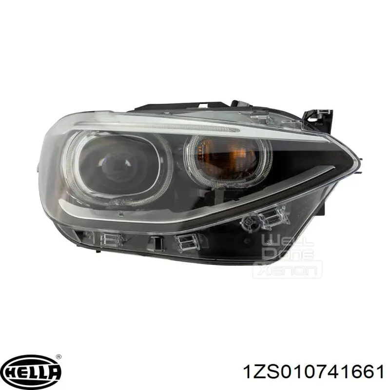Фара права 1ZS010741661 HELLA