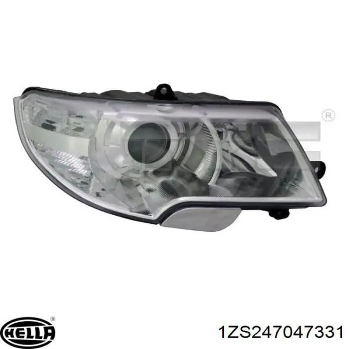 Купити 1ZS247047331 HELLA Блок фара ліва
