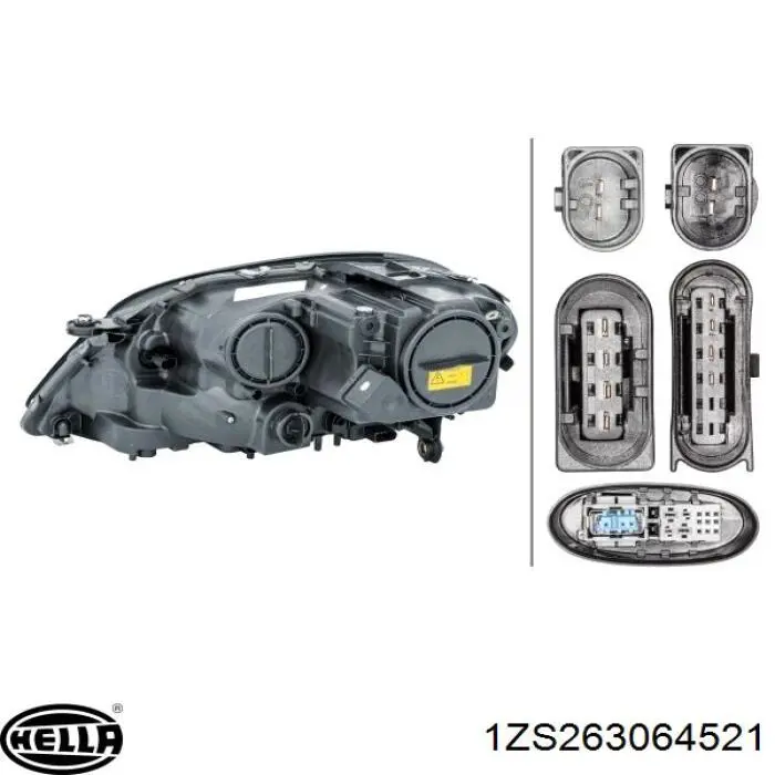 Купити 1308259 Autotechteile Права блок фара