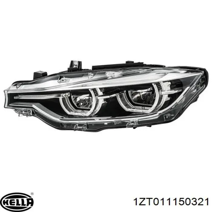 Купити 1ZT011150321 HELLA Права блок фара