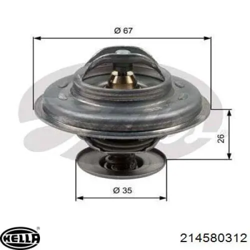 Термостат 214580312 HELLA