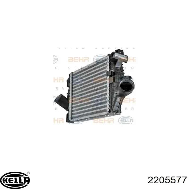 Інтеркулер CI106000P Mahle Original