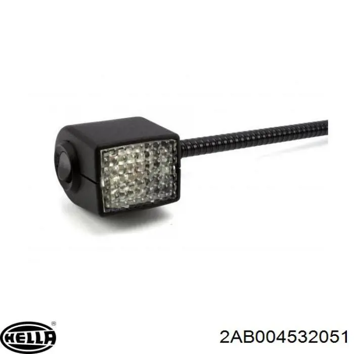 Плафон освітлення салону/кабіни HELLA 2AB004532051 ціна, від 59.15 USD