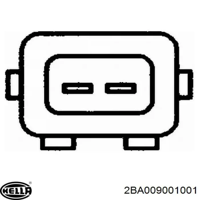 Покажчик повороту лівий=правий HELLA 2BA009001001