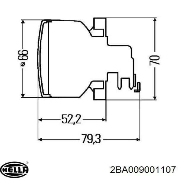  HELLA 2BA009001107