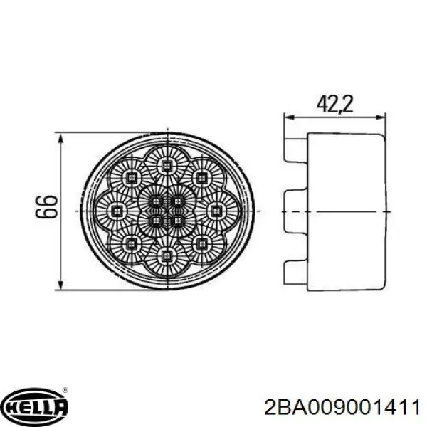  2BA009001411 HELLA