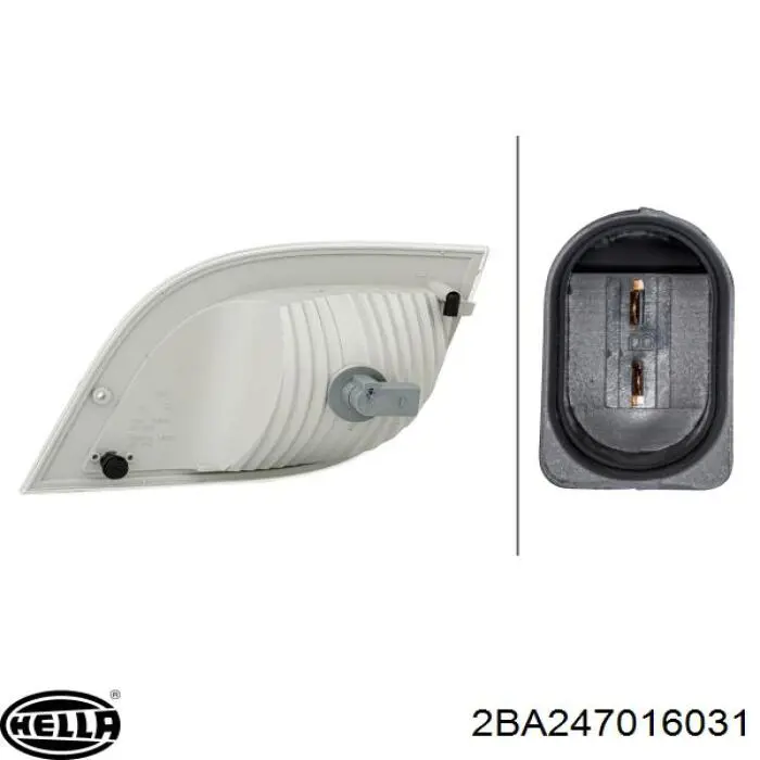 A9738200521 Mercedes Лівий покажчик повороту