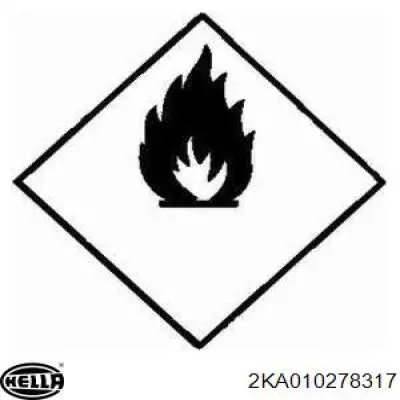 Купити 2KA010278317 HELLA Ліхтар підсвічування заднього номерного знака