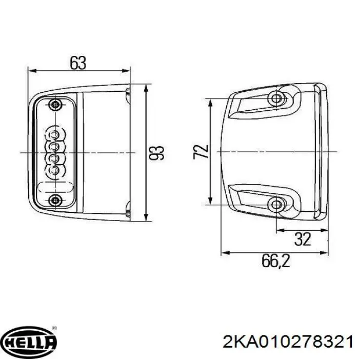  HELLA 2KA010278321