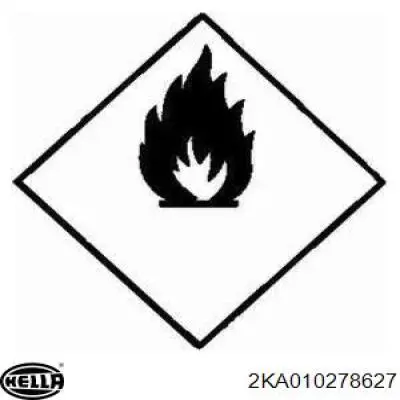 Ліхтар підсвічування заднього номерного знака 2KA010278627 HELLA