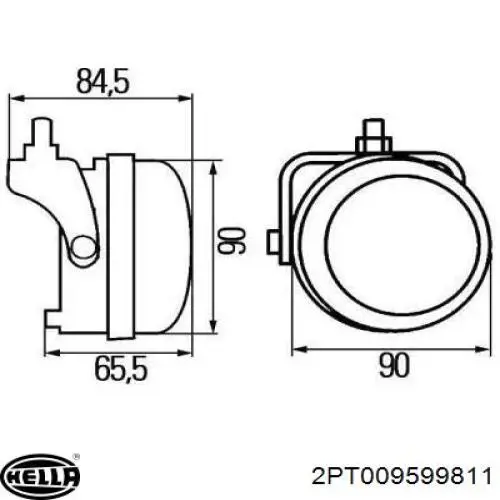  HELLA 2PT009599811 ціна, від 291.01 USD