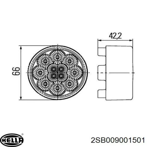  2SB009001501 HELLA