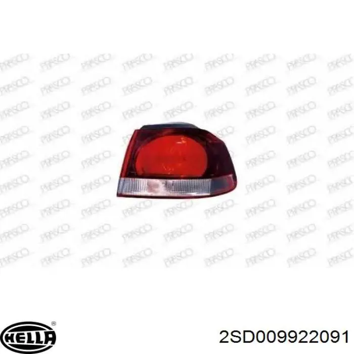 Купити 2SD009922091 HELLA Ліхтар задній