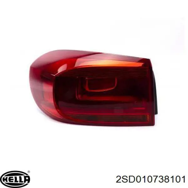 Ліхтар задній правий, зовнішній HELLA 2SD010738101 ціна, від 65.19 USD