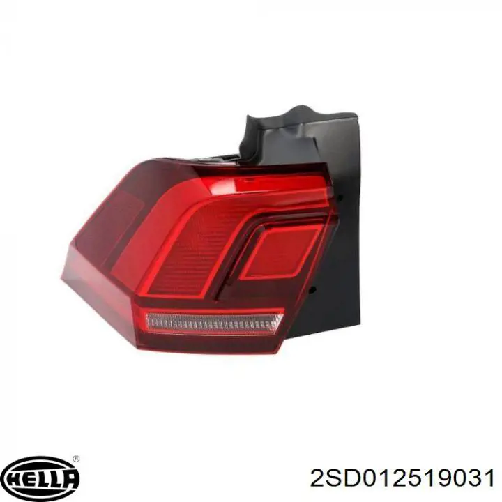Купити 2SD012519031 HELLA Ліхтар задній