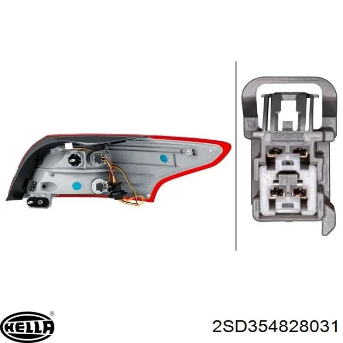 Купити 1868290 Ford Ліхтар задній