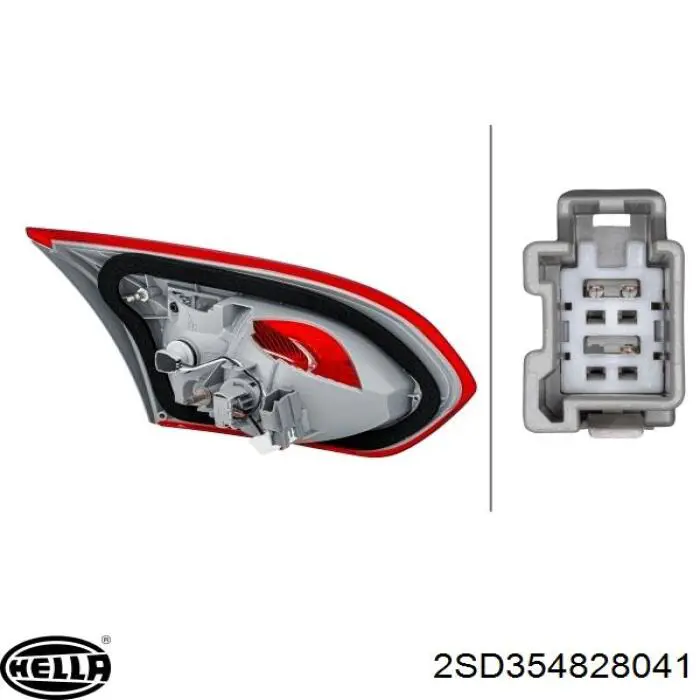 Купити HMPF1EB13404AD Hmpx Фара задня права зовнішня