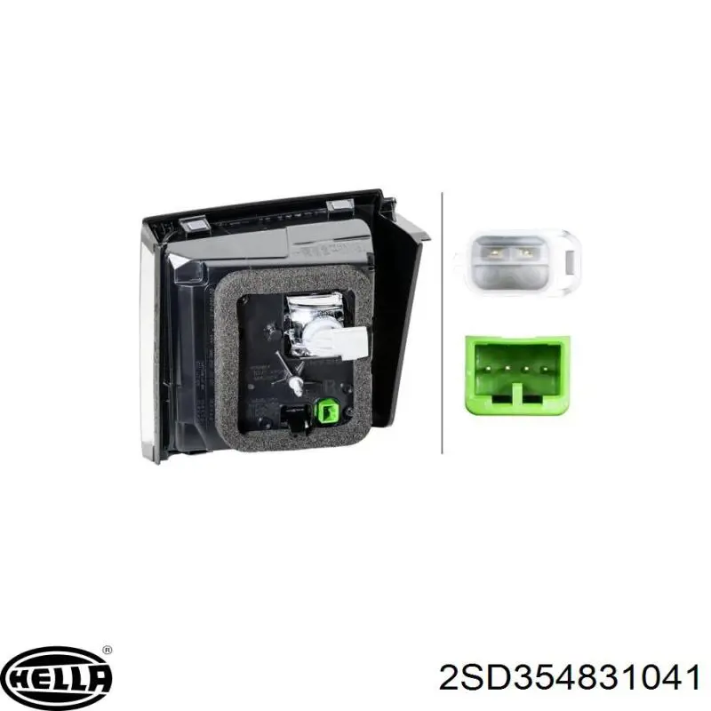 Купити 2SD354831041 HELLA Стоп задній