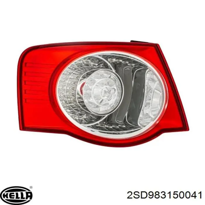 Ліхтар задній правий, зовнішній HELLA 2SD983150041 ціна, від 238.70 USD