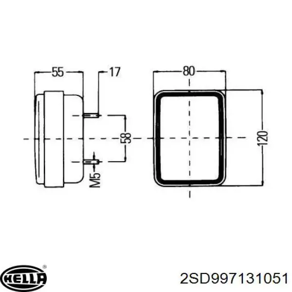Купити 2SD997131051 HELLA 