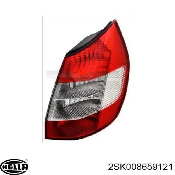 Задня права фара 8200493375G Renault (RVI)