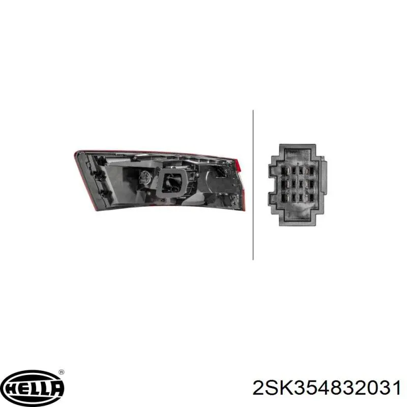 Ліхтар задній AND 30945177 ціна, від 162.24 USD