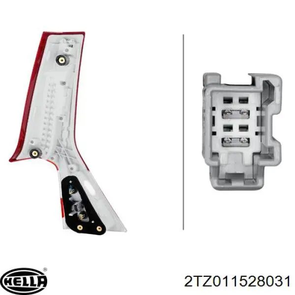 Купити 2TZ011528031 HELLA Лівий стоп