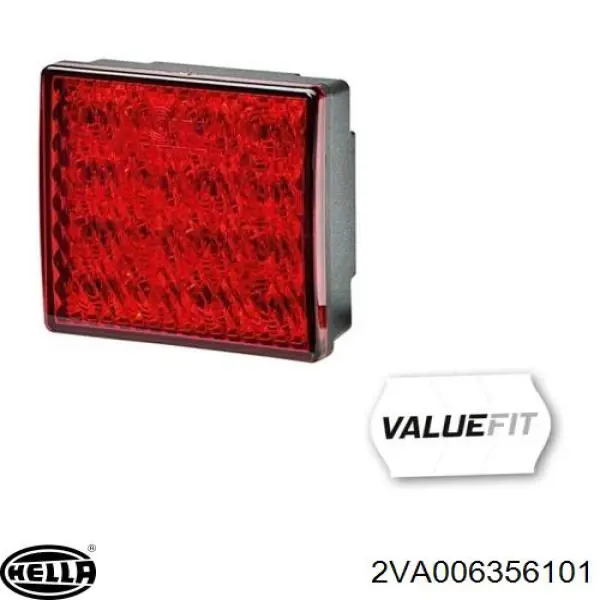 Ліхтар задній лівий/правий HELLA 2VA006356101