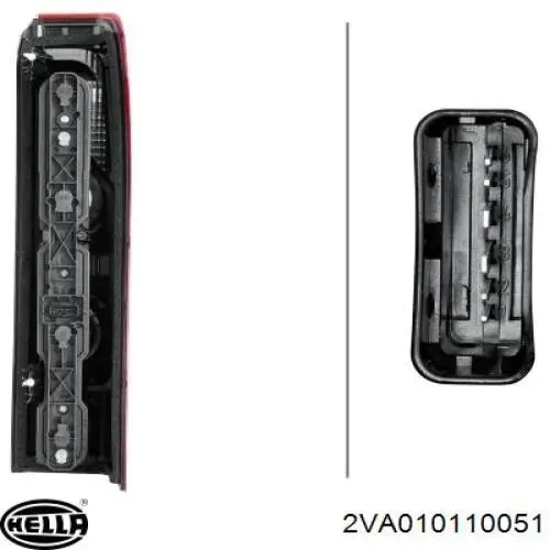 Ліхтар задній лівий GP VR001 ціна, від 68.68 USD