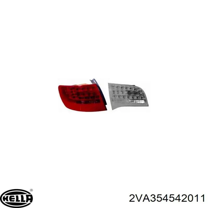 Ліхтар задній лівий, зовнішній Audi A6 Allroad (4FH) (Ауді A6)
