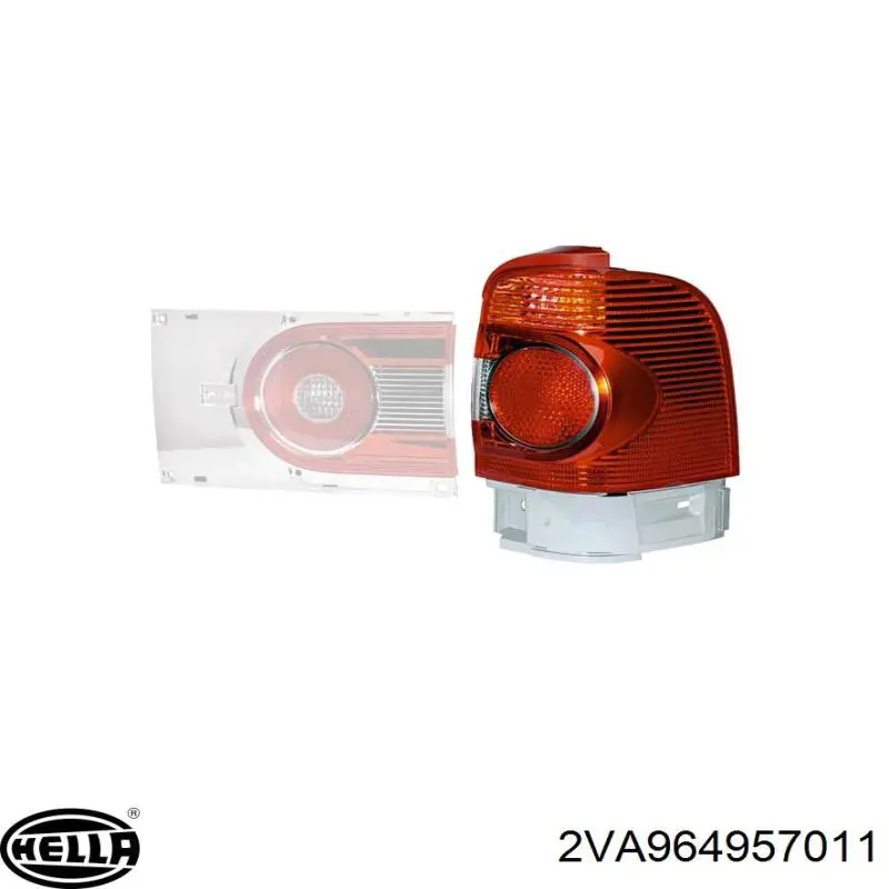 Задня ліва зовнішня фара Polcar 9551872H ціна, від 116.89 USD