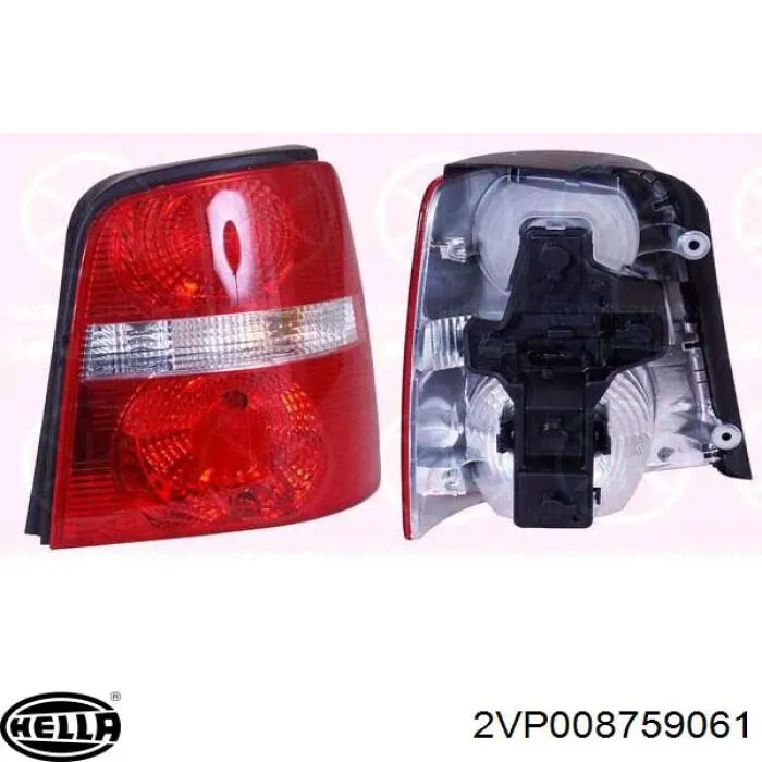 Купити 2VP008759061 HELLA Задня права фара