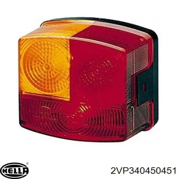 Ліхтар задній лівий HELLA 2VP340450451 ціна, від 172.86 USD