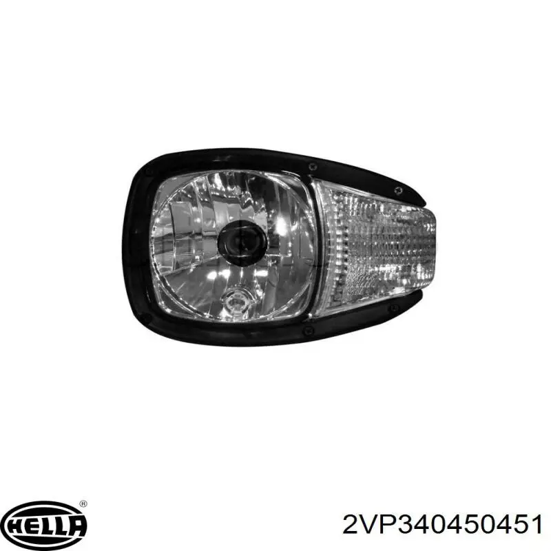 2VP340450451 HELLA Задня ліва фара