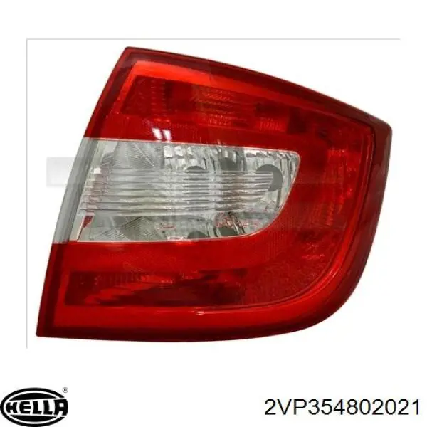 Ліхтар заднього бампера, правий HELLA 2VP354802021 ціна, від 62.97 USD