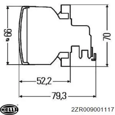  2ZR009001117 HELLA