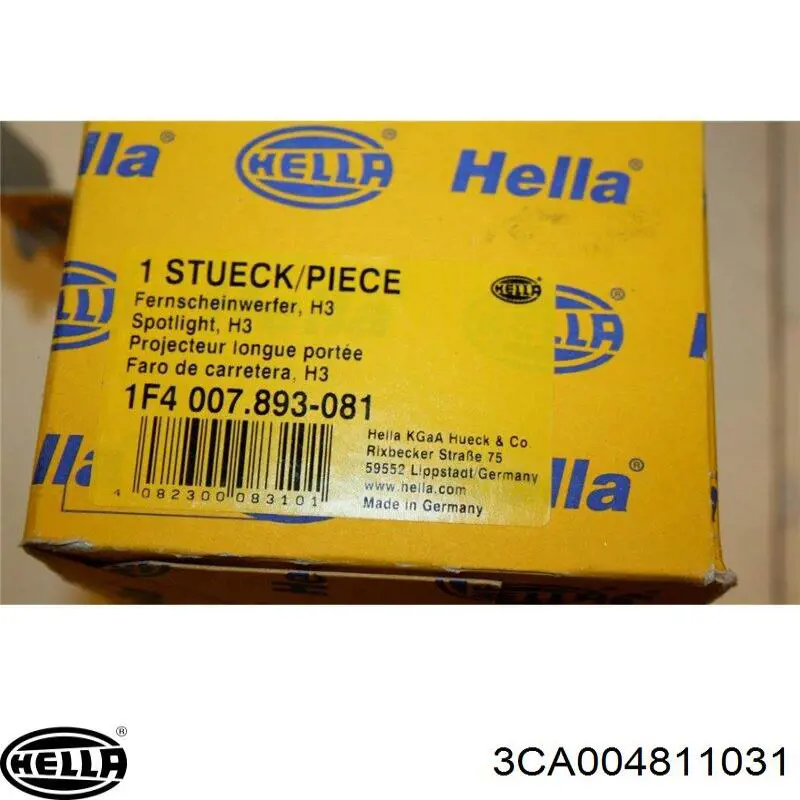  HELLA 3CA004811031