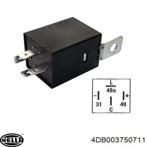 Реле поворотів 4330629 Ford