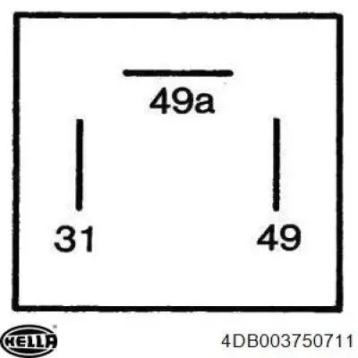 Реле поворотників Ford 4330629