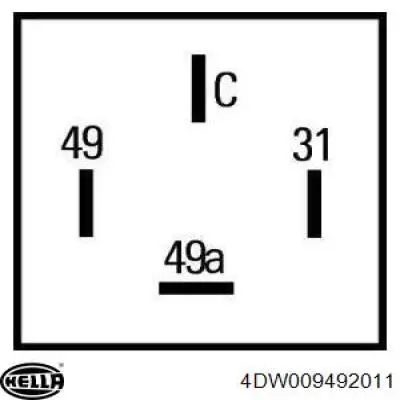 Купити 4DW009492011 HELLA 