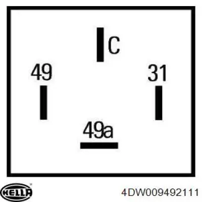 Автомобільні реле поворотів Fiat/Alfa/Lancia 735491937 ціна, від 10.12 USD