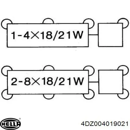  HELLA 4DZ004019021 ціна, від 41.44 USD