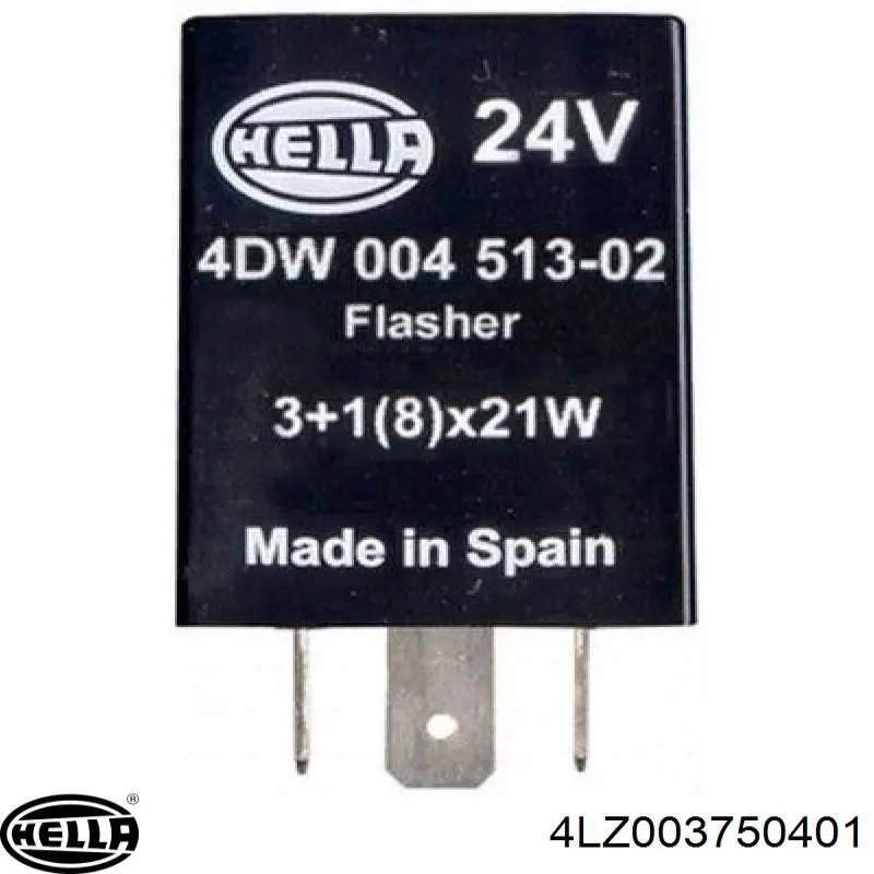Реле поворотників HELLA 4LZ003750401