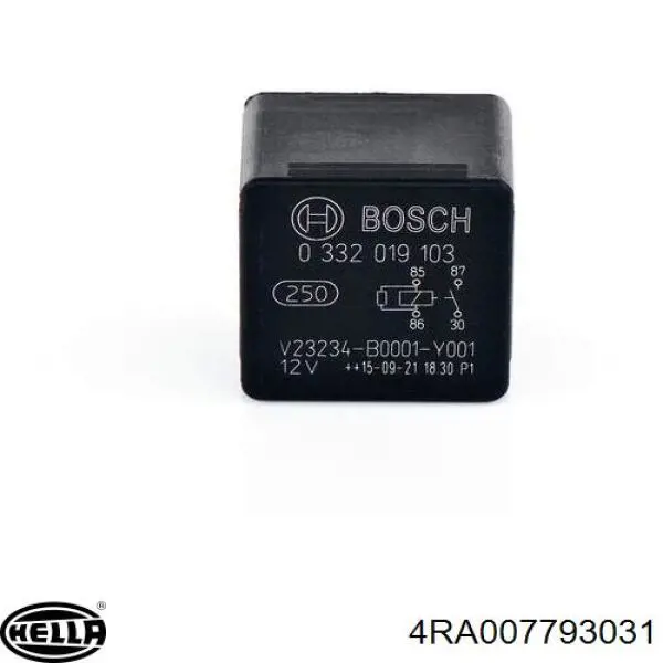 Купити 986332001 Bosch Реле свічок накалу