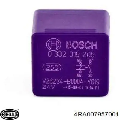 Реле обігріву заднього скла 986332201 Bosch